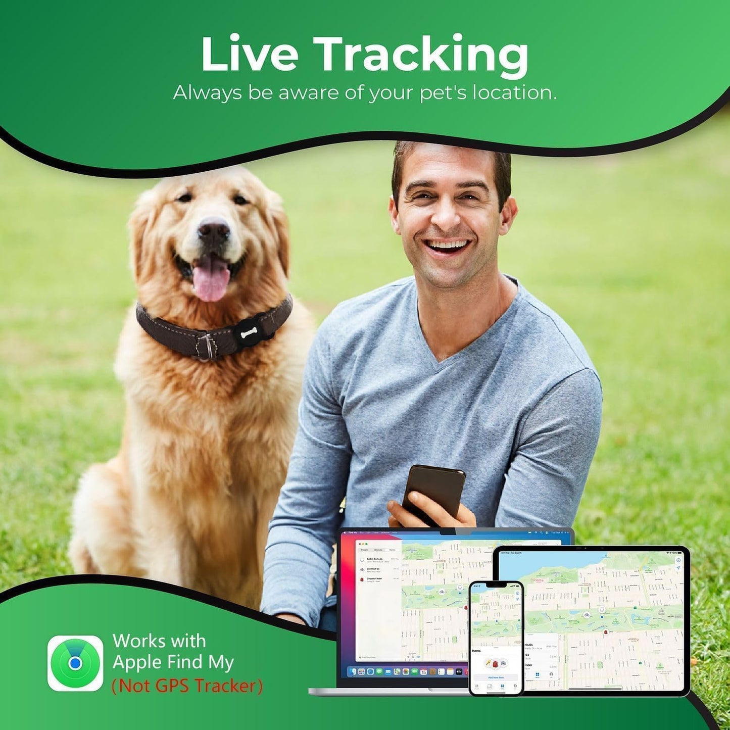 Petseliers AdventurePro GPS Pet Tracker Collar