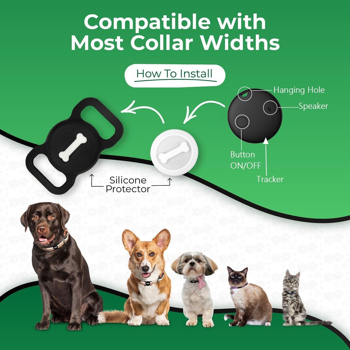 Petseliers AdventurePro GPS Pet Tracker Collar