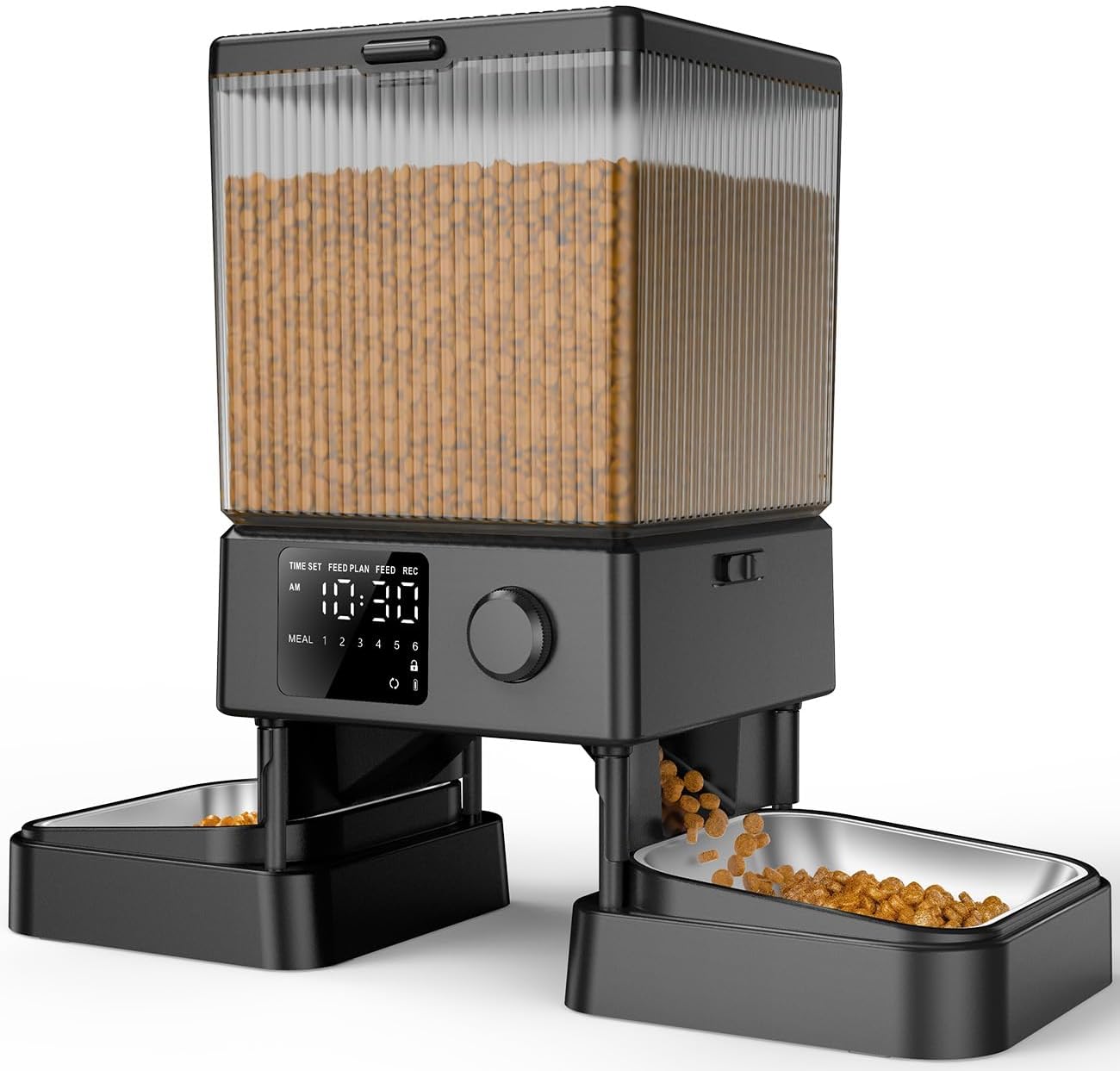 Petseliers Smart Automatic Pet Feeder with Wi-Fi Control