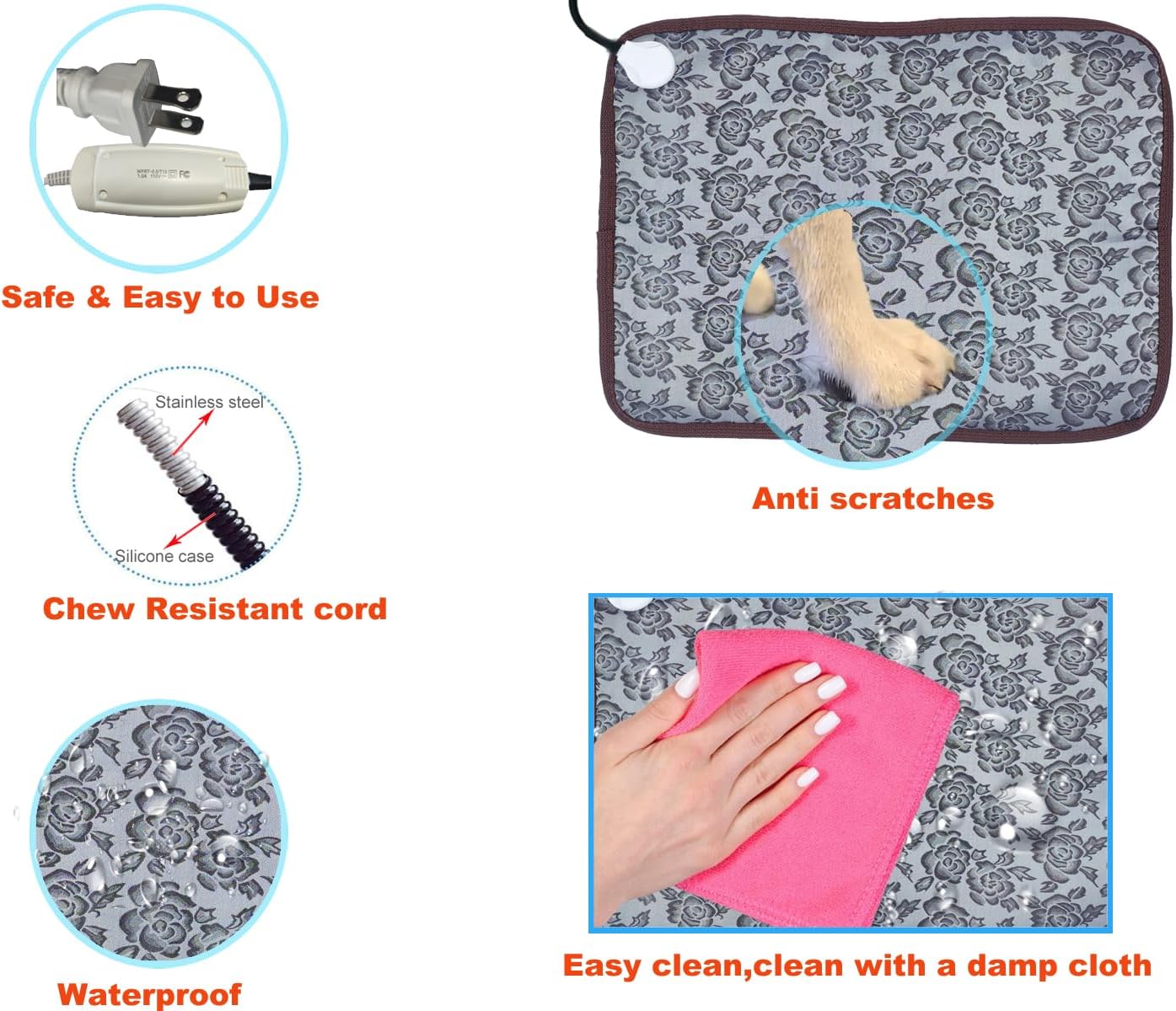 Petseliers Premium Heated Pet Blanket