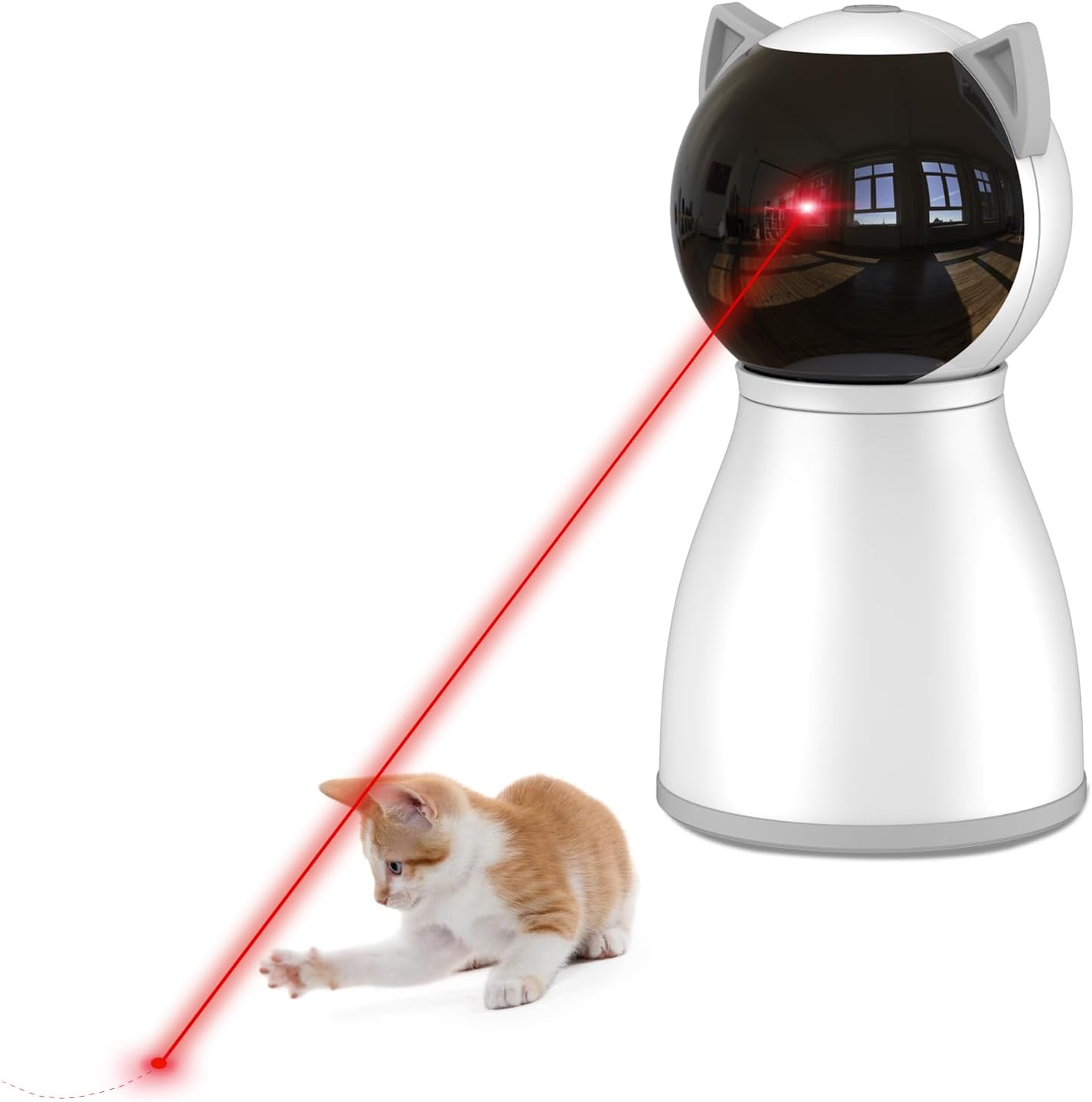 Petseliers Smart Interactive Laser Toy for Cats